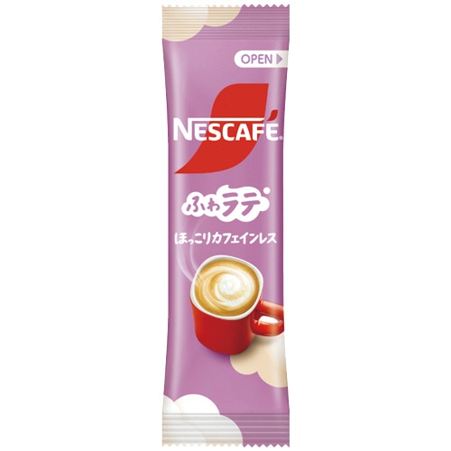 ネスレ ふわラテ ほっこりカフェインレス スティック 1箱(20本)