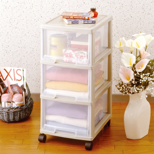 天馬 ユニフィット A4タテ 深5段 330×410×1095mm カプチーノ 1個