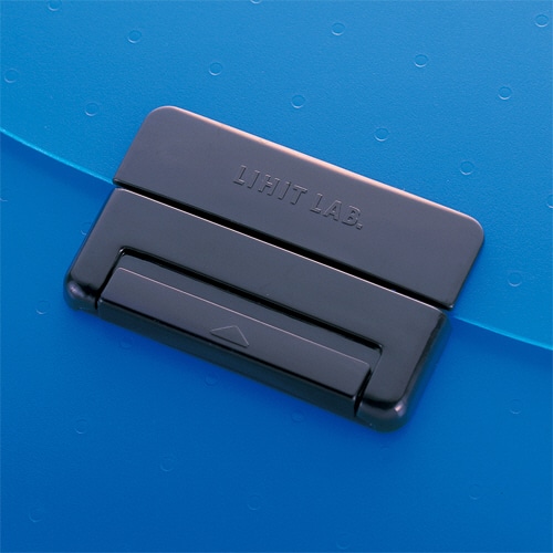 リヒトラブ AQUA DROPs バッグ A4 黒(不透明) A-5005-24 1個