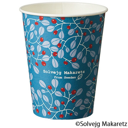 TANOSEE 紙コップ Berry(ベリー) 275mL(9オンス) 1パック(100個)