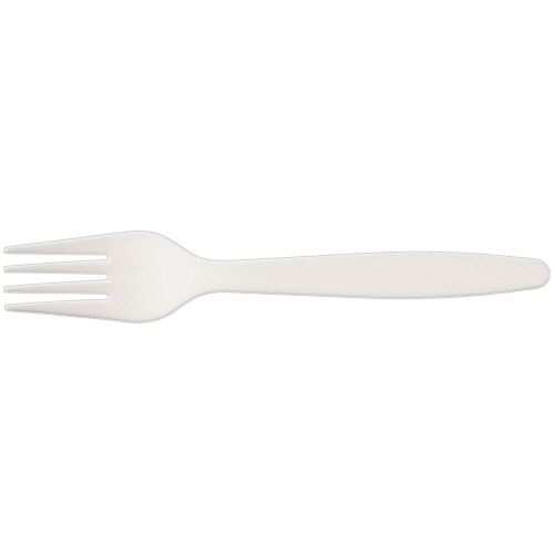 シモジマ SWAN 惣菜用フォーク バイオ入り 16cm 単袋 1パック(100本)