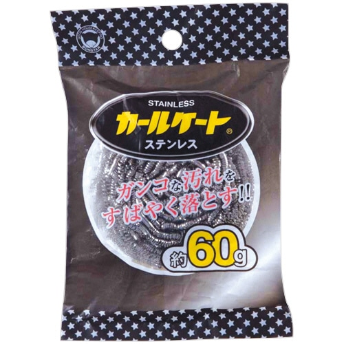 ボンスター 金属たわし カールケートステンレス 60g K-137 1個