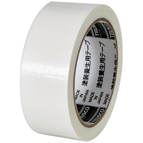 TRUSCO 塗装養生用テープ ホワイト 38mm×25m TYT3825-W 1巻