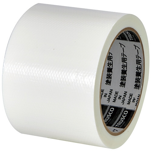 TRUSCO 塗装養生用テープ ホワイト 75mm×25m TYT7525-W 1巻