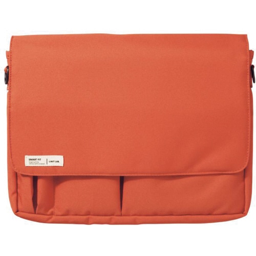 リヒトラブ SMART FIT キャリングポーチ B5 オレンジ A-7576-4 1個