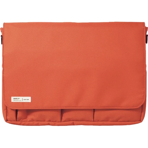 リヒトラブ SMART FIT キャリングポーチ A4 オレンジ A-7577-4 1個