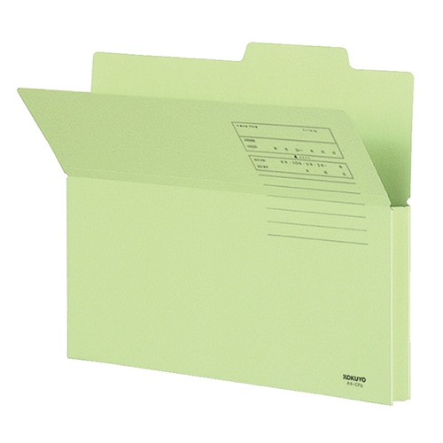 コクヨ 持ち出しフォルダー(カラー) A4 緑 A4-CFG 1パック(10冊)