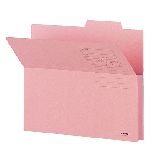 コクヨ 持ち出しフォルダー(カラー) A4 ピンク A4-CFP 1パック(10冊)