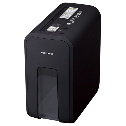 コクヨ デスクサイドシュレッダー(RELISH) A4 クロスカット ナイトブラック KPS-X80D 1台