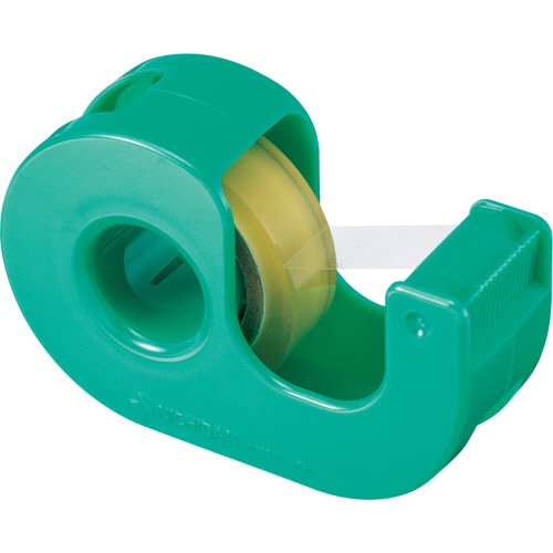 ニチバン セロテープ 小巻カッター付 18mm×8m グリーン CT-18DRG 1個