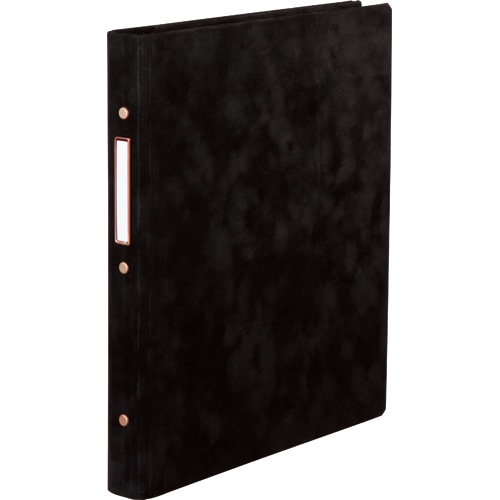 SEF 2WAYバインダー アンティーク調とじ具 A4タテ 30穴 75枚収容 背幅40mm シャルボン 1冊