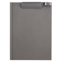 TANOSEE クリップボード A4タテ グレー 1枚