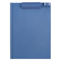 TANOSEE クリップボード A4タテ ブルー 1枚