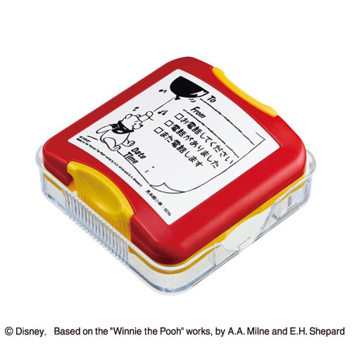 シヤチハタ ディズニーキャラクター メモポン プーさん 電話メモ PET-D3-T1 1個