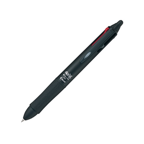 パイロット 多色ゲルインキボールペン フリクションボール4 ウッド 0.5mm (軸色:ブラック) LKFB-3SEF-B 1本
