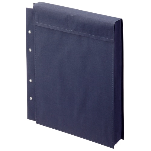 桜井 スターパックエコ 濃ネズ A4(大) W245×D50×H305mm 面ファスナータイプ 4穴 4φ A45DK 1パック(10枚)