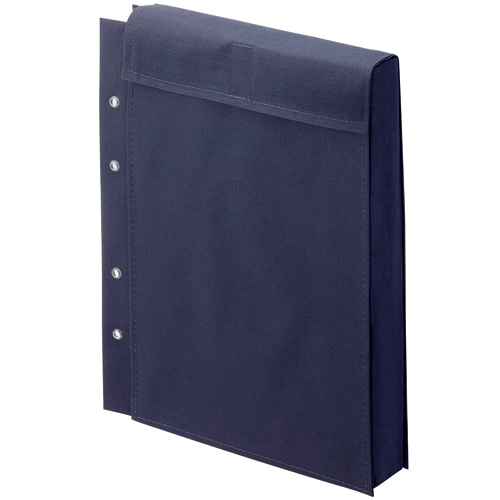 桜井 スターパックエコ 濃ネズ A4(小) W215×D50×H297mm 面ファスナータイプ 4穴 4φ A45SK 1パック(10枚)