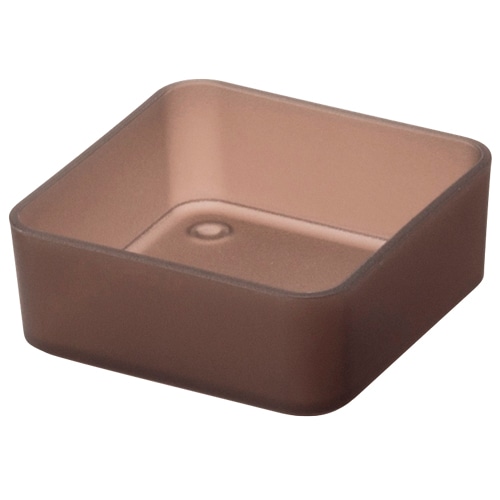 サンカ デザインサニタリー 小物トレー S スモークブラウン SKT-SSB 1個