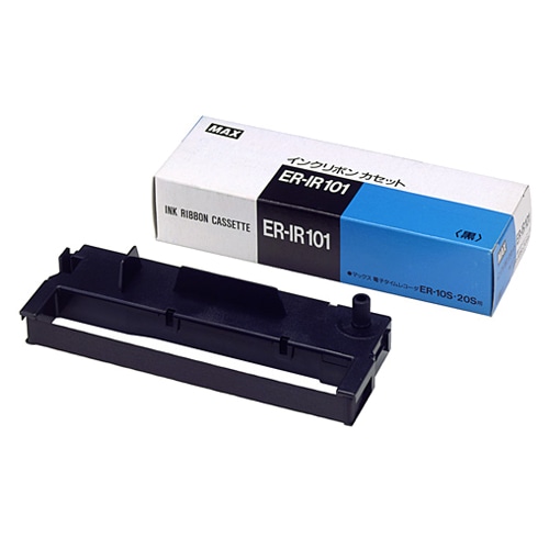 マックス タイムレコーダ用インクリボン ER-IR101 黒 ER90202 1個