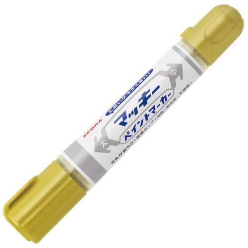 ゼブラ マッキーペイントマーカー 太字+中字 金 YYT20-GO 1本