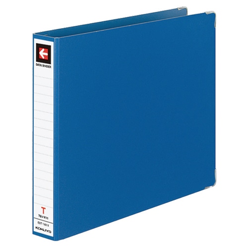 コクヨ データバインダーT(バースト用・レギュラータイプ) T9×Y11 18穴 280枚収容 青 EBT-1811 1冊