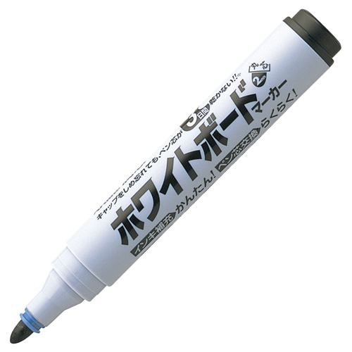 シヤチハタ アートライン潤芯ホワイトボードマーカー 丸芯 黒 K-527-K 1本