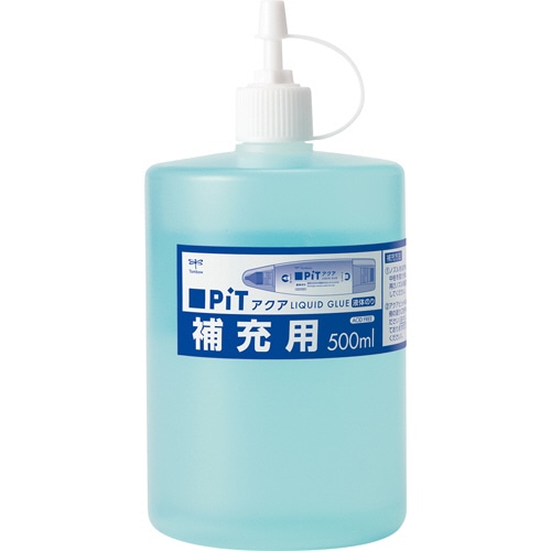 トンボ鉛筆 液体のり アクアピット 補充用 500mL PR-WT 1個