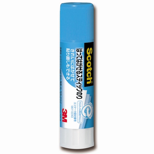 3M スコッチ はってはがせるスティックのり 7g GR-A 1本