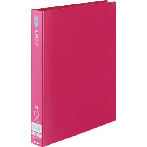 コクヨ リングファイル(K2) A4タテ 2穴 200枚収容 背幅34mm 赤 K2フ-C420NR 1冊