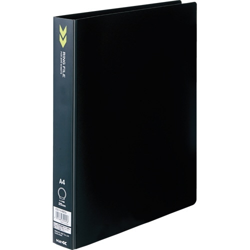 コクヨ リングファイル(K2) A4タテ 2穴 200枚収容 背幅34mm 黒 K2フ-C420ND 1冊