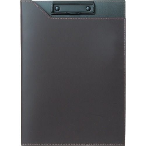 プロッシモ リサイクルレザー クリップファイル A4 ブラウン PRORCFA4BR 1冊