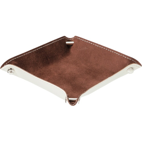 プロッシモ リサイクルレザー アクセサリートレーS ホワイト PRORLATSWH 1個