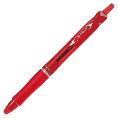 パイロット 油性ボールペン アクロボール150 細字0.7mm レッド BAB-15F-RR 1本