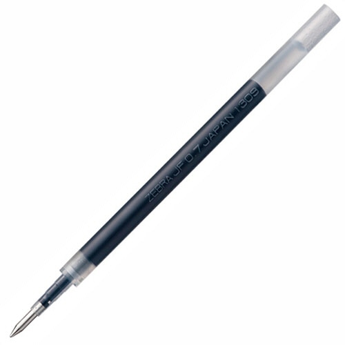ゼブラ ジェルボールペン替芯 JF-0.7芯 青 サラサ用 RJF7-BL 1箱(10本)