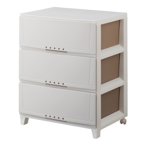 天馬　プロフィックス　ルームケース　幅５４ｃｍ　３段　カプチーノ　５４０３ＣＡＰ　１台