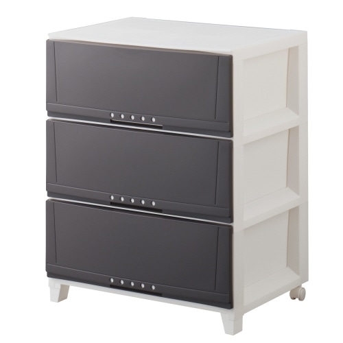 天馬　プロフィックス　ルームケース　幅５４ｃｍ　３段　ブラウン　５４０３ＢＲ　１台