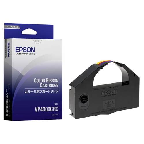 エプソン リボンカートリッジ カラー VP4000CRC 1本