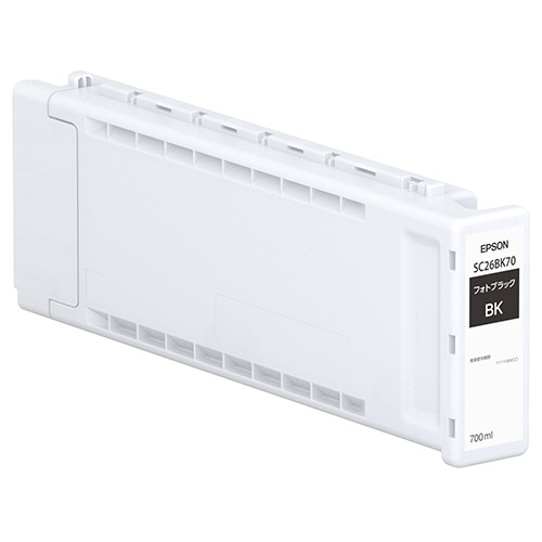 エプソン インクカートリッジ フォトブラック 700mL SC26BK70 1個