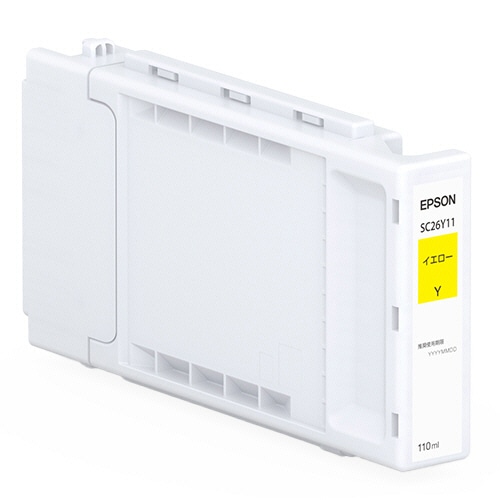 エプソン　インクカートリッジ　イエロー　１１０ｍｌ　ＳＣ２６Ｙ１１　１個