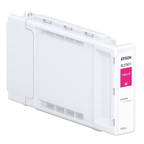 エプソン インクカートリッジ マゼンタ 110mL SC27M11 1個