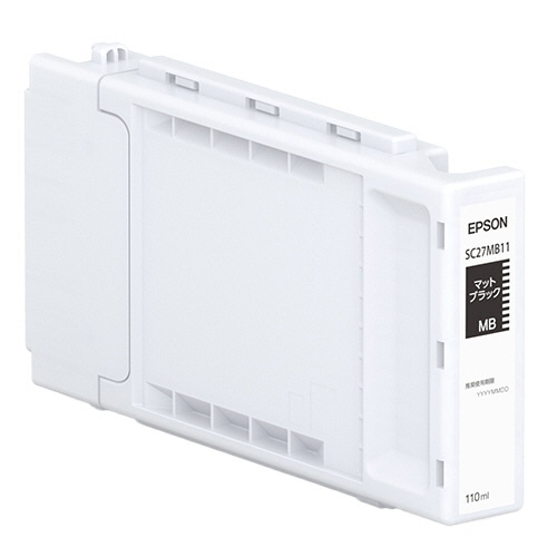 エプソン インクカートリッジ マットブラック 110mL SC27MB11 1個