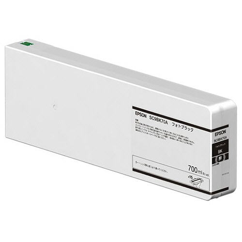 エプソン インクカートリッジ フォトブラック 700mL SC9BK70A 1個