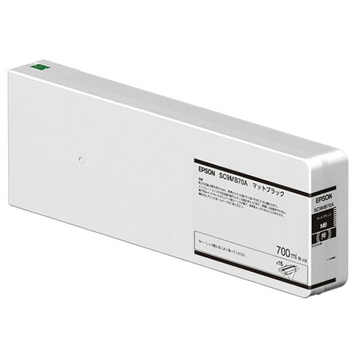 エプソン インクカートリッジ マットブラック 700mL SC9MB70A 1個