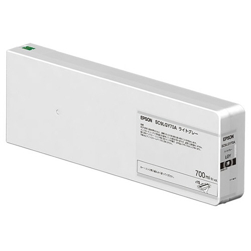 エプソン インクカートリッジ ライトグレー 700mL SC9LGY70A 1個