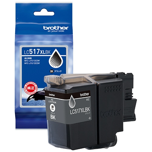 ブラザー　インクカートリッジ　ブラック　大容量　ＬＣ５１７ＸＬＢＫ　１個