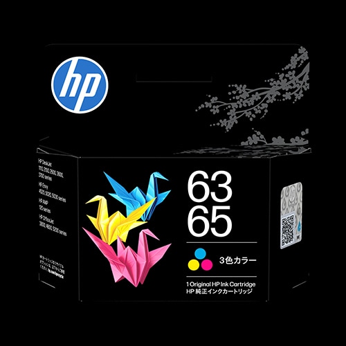 ＨＰ　ＨＰ６３／６５　インクカートリッジ　３色カラー　Ｂ７ＲＴ２ＡＡ＃ＪＰＮ　１個
