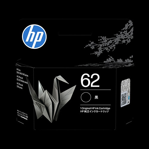 ＨＰ　ＨＰ６２　インクカートリッジ　黒　Ｃ２Ｐ０４ＡＡ＃ＪＰＮ　１個
