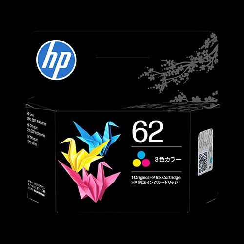 ＨＰ　ＨＰ６２　インクカートリッジ　３色カラー　Ｃ２Ｐ０６ＡＡ＃ＪＰＮ　１個