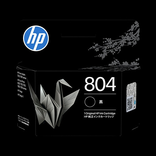 ＨＰ　ＨＰ８０４　インクカートリッジ　黒　Ｔ６Ｎ１０ＡＡ＃ＪＰＮ　１個