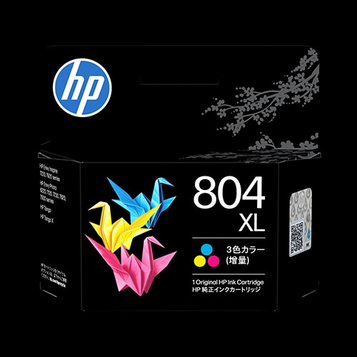 ＨＰ　ＨＰ８０４ＸＬ　インクカートリッジ　３色カラー　増量　Ｔ６Ｎ１１ＡＡ＃ＪＰＮ　１個